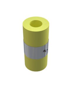 Coque isolant l'écart au feu , épaisseur 80mm