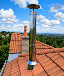 conduit double paroi inox 316L", "conduit isolé pour poêle à bois" ou "tube cheminée inox double paroi